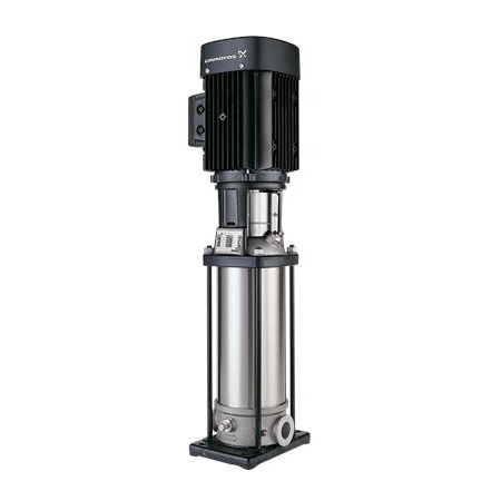 Вертикальный многоступенчатый центробежный насос Grundfos CRN 5-10 A-FGJ-A-E-HQQE артикул 96517189 – фото внешнего вида