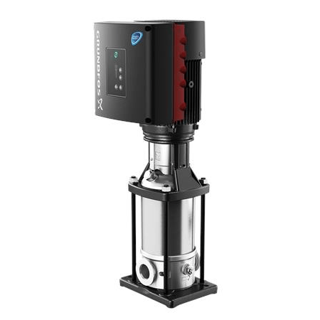 Вертикальный многоступенчатый центробежный насос Grundfos CRNE 3-23 HS HS-P-GI-E-HQQE артикул 96461689 – фото внешнего вида
